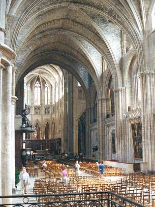 Nave and east windows