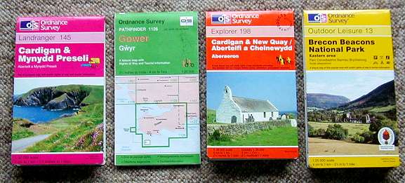 OS maps series