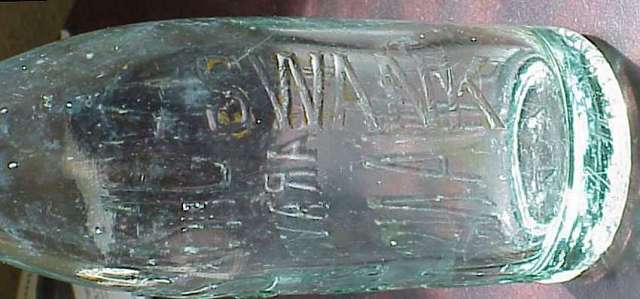 Bottle inscription