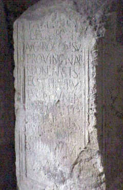 Roman plinth, Caerwent
