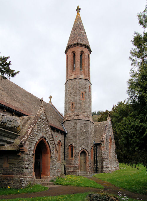 St Bride's Church, Llansantffraed