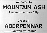 Mountain Ash sign