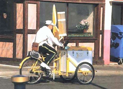 Mobile ice-cream seller
