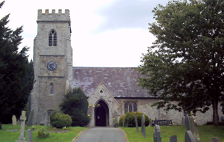 St Gwynog's, Aberhafesp