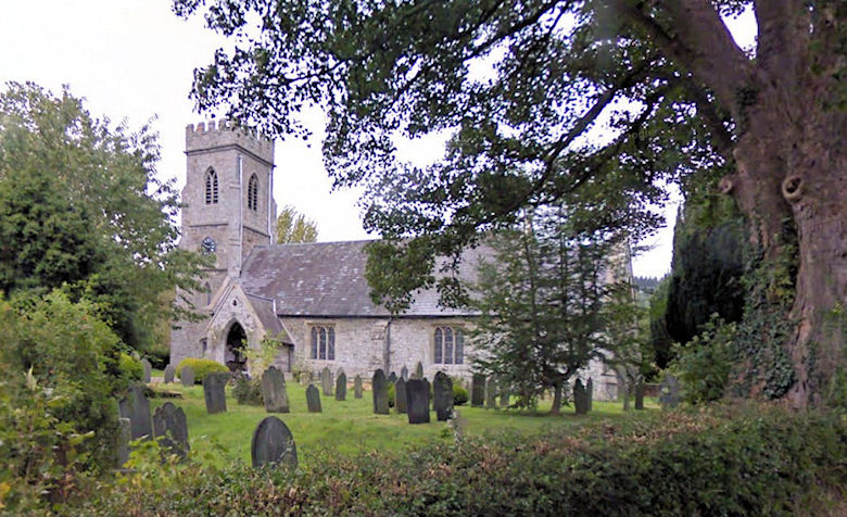St Gwynog's, Aberhafesp