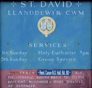 St David's Church, Llanddewi'r Cwm